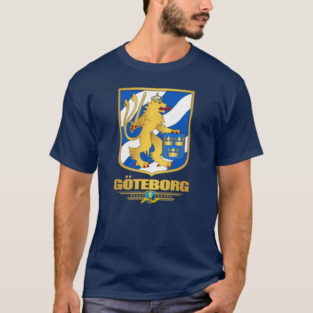 "Göteborg (Göteborg)" Bekleidung T-Shirt (Vorderseite)