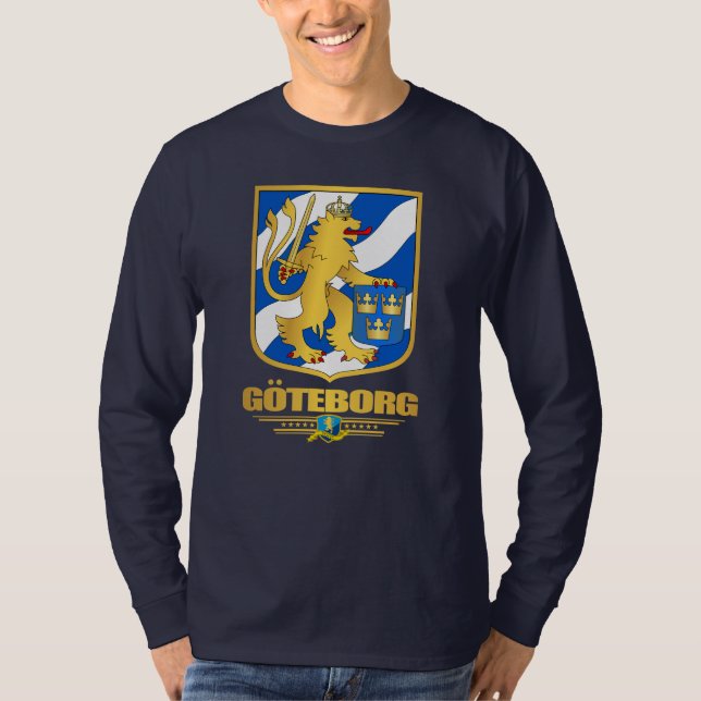 "Göteborg (Göteborg)" Bekleidung T-Shirt (Vorderseite)