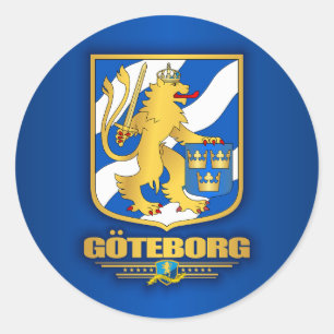 Goteborg Runder Aufkleber