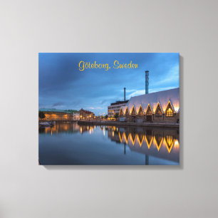 Göteborg, Schweden - Leinwand-Druck Leinwanddruck