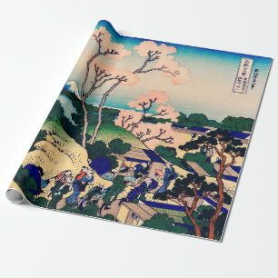 Goten-Yama Hill, Shinagawa auf Tokaido Japanisch Geschenkpapier