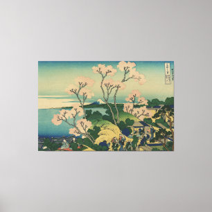 Goten Yama Hill Stretched Canvas Print Leinwanddruck