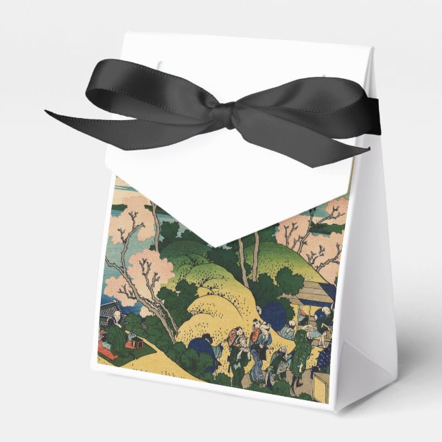 Goten-yama Hügel, Shinagawa auf dem Tōkaidō. Geschenkschachtel (Vorderseite)