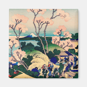 Goten-Yama-Hügel, Shinagawa auf dem Tokaido Japani Magnet