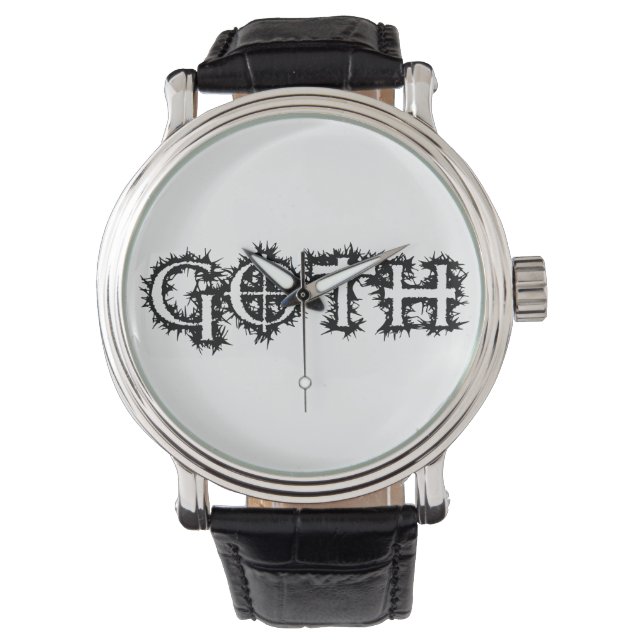 Goth Armbanduhr (Vorderseite)