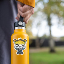 Goth AroAce Pride Flag farbiger Bär