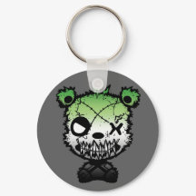 Goth Aromantic Prilag Flag gefärbter Bär