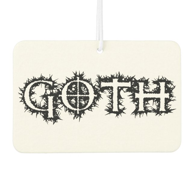 Goth Autolufterfrischer (Vorderseite)