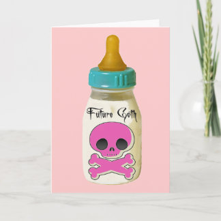 GOTH BABY-GRUSS-KARTE KARTE