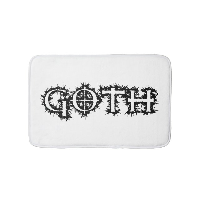 Goth Badematte (Vorderseite)