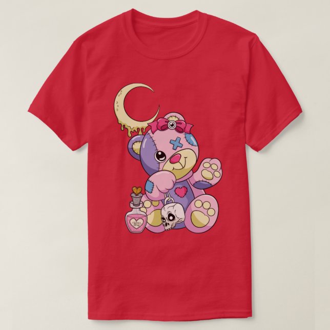 Goth Bear T-Shirt (Design vorne)
