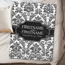 Goth Black Lace and Parchment Hochzeit Jahrestag