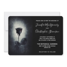 Goth Black Rose Dripping Blop bei Black Wedding