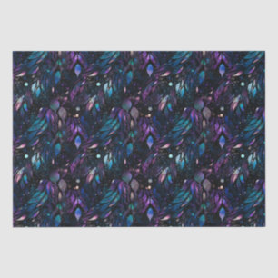 Goth Boho Glitzer Pattern Tissue Paper Seidenpapier