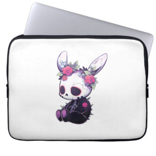 Goth Bunny Gothic Outfit Niedlich E-Girl Kawaii Ra Laptopschutzhülle