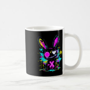Goth Bunny Kawaii Rabbit Niedlich Gothic Outfit E- Kaffeetasse