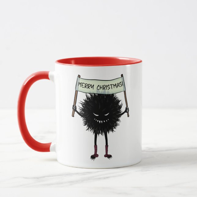 Goth Christmas Character Evil Bug Tasse (Links)
