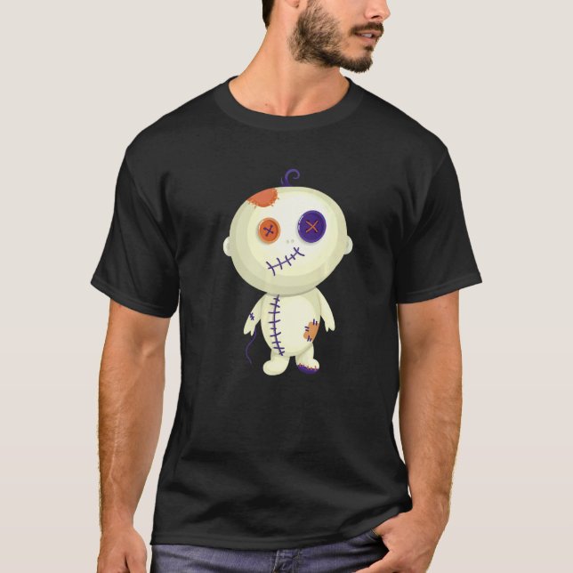 Goth Creepy Cute Voodoo Doll For Teens  2 T-Shirt (Vorderseite)