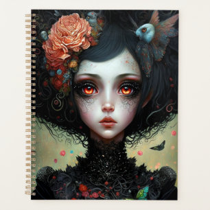 Goth Creepy Niedlich Girl Gothic Planer