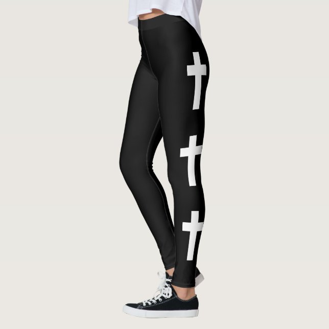 Goth Cross Mode Leggings (Links)