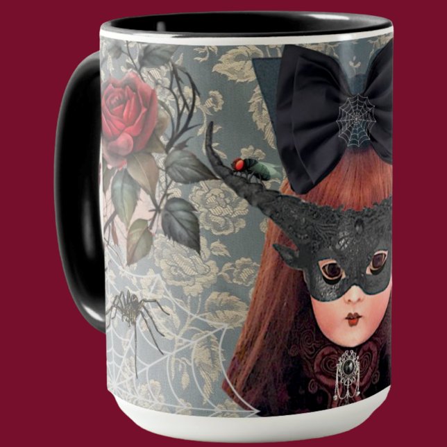 Goth Doll Personalisierte Mug Tasse (Von Creator hochgeladen)
