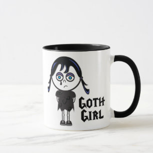 Goth Emo Girl, Goth Emo Girl Tasse