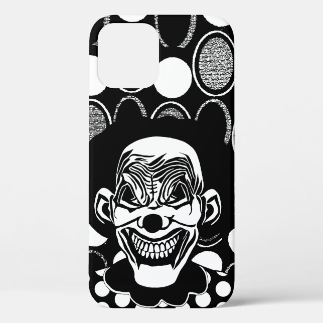 Goth Evil Monster gruselig Clown Beängstigend Circ Case-Mate iPhone Hülle (Rückseite)