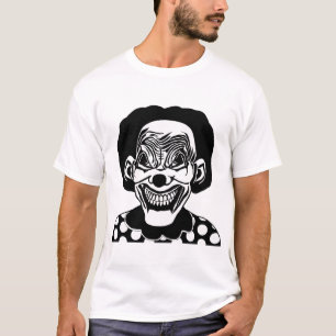 Goth Evil Monster gruselig Clown Beängstigend Circ T-Shirt