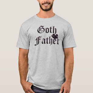 Goth Father mit Raven T-Shirt