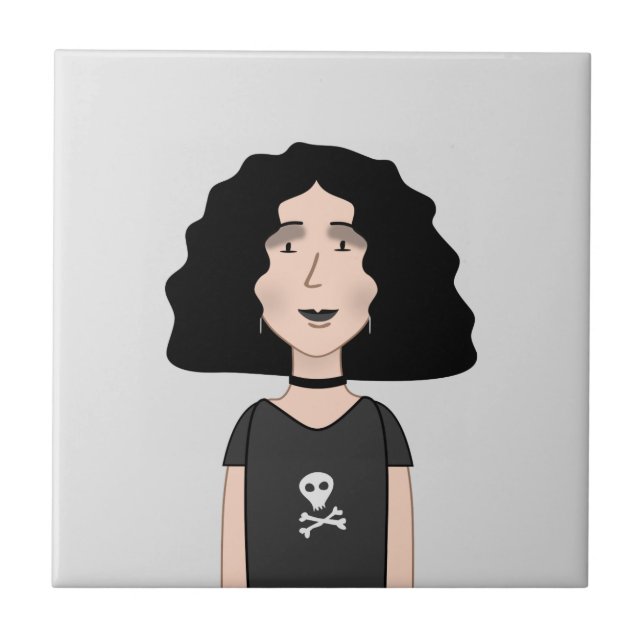 Goth Fliese (Vorderseite)