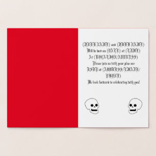 Goth Foil Card Folienkarte