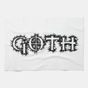 Goth Geschirrtuch