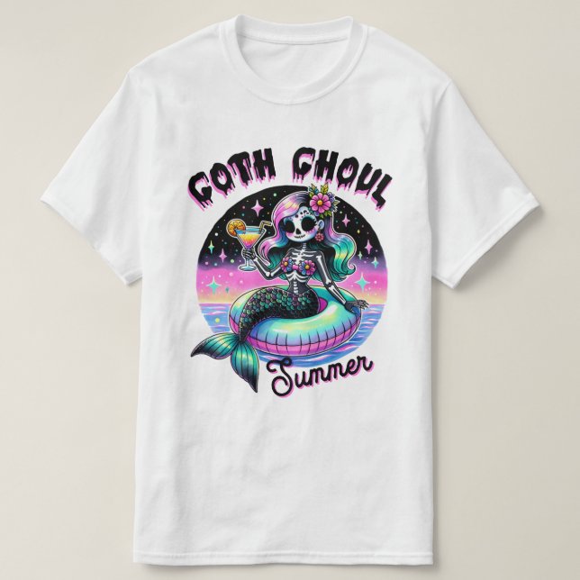 Goth Ghoul Summer T-Shirt (Design vorne)