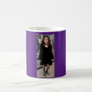 Goth Girl Coffee Cup - Lila, Navear Kaffeetasse