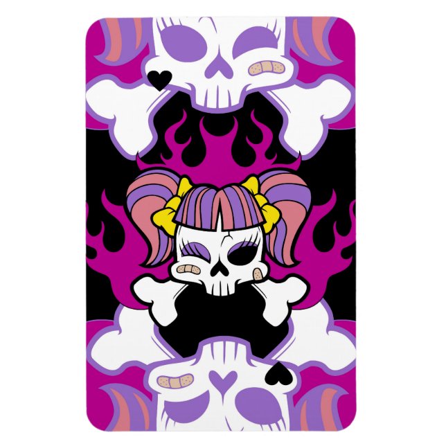 GOTH GIRL MAGNET (Vertikal)