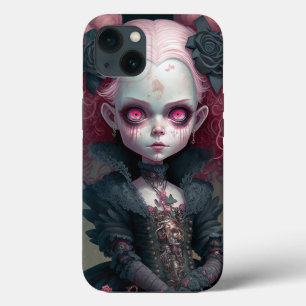 Goth Girl Pink Black Creepy Niedlich Case-Mate iPhone Hülle