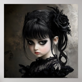 Goth Girl Poster
