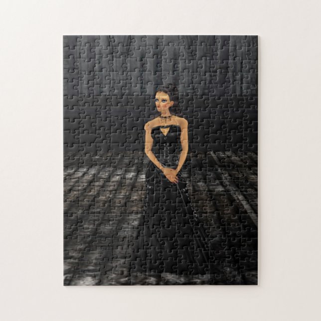 Goth Girl Puzzle (Vertikal)