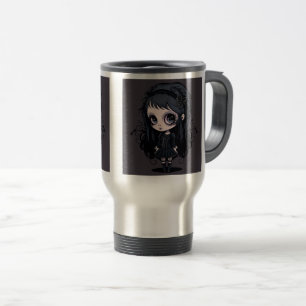 Goth Girl Travel/Tasse, 15 oz Reisebecher