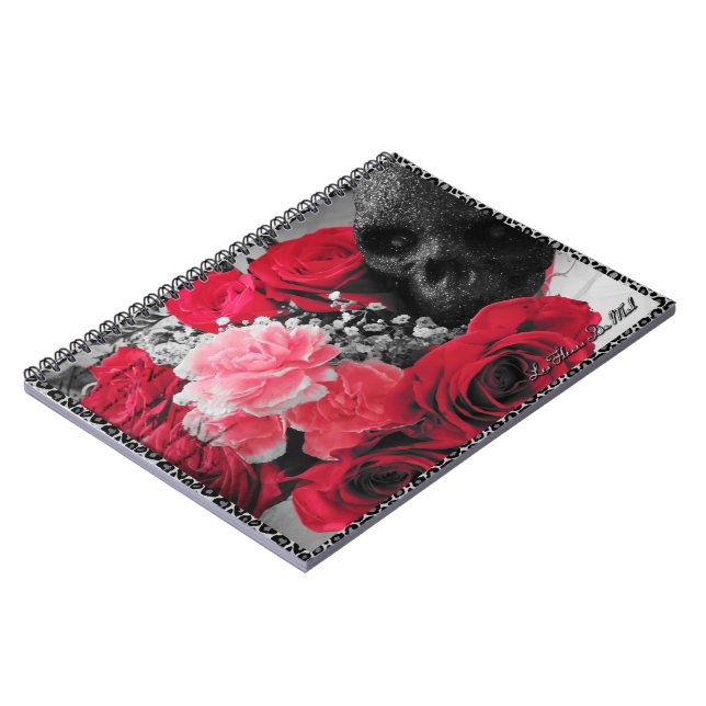 Goth Glam Notizblock (Linke Seite)