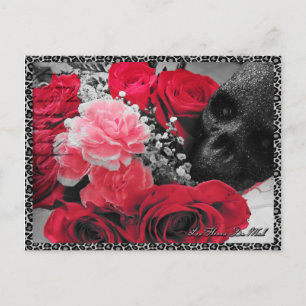 Goth Glam Postkarte
