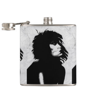 Goth Goddess Woman Portrait Iconic Fashion Art Flachmann