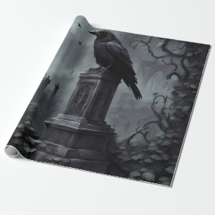 Goth Graveyard Theme Geschenkpapier