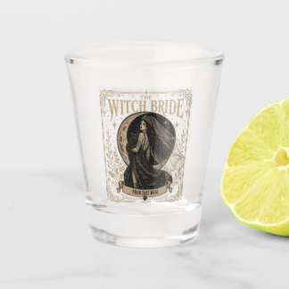 Goth Hexenbraut benutzerdefiniertes Andenken für J Schnapsglas