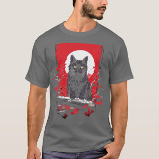 Goth Kawaii Cat Gifts Men Girls Womens Cat 2 T-Shirt