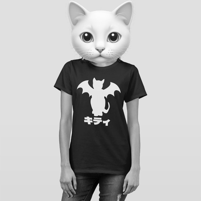 GOTH KITTY BAT CAT JAPANESISCHES SHIRT (GOTH BAT CAT)