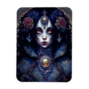 Goth Lady Gothic Fantasy Art Magnet