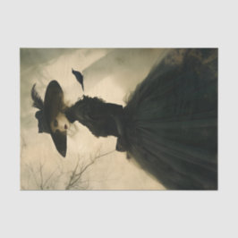 Goth Lady Seidenpapier