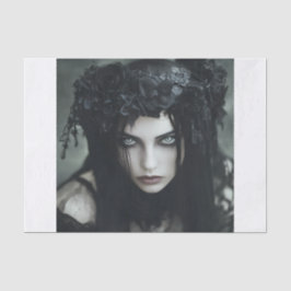 Goth Lady Seidenpapier