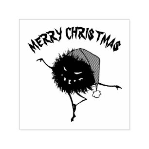 Goth Merry Christmas Evil Charakter Permastempel